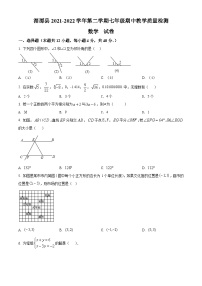 贵州省遵义市湄潭县2021-2022学年七年级下学期期中数学试题(含答案)