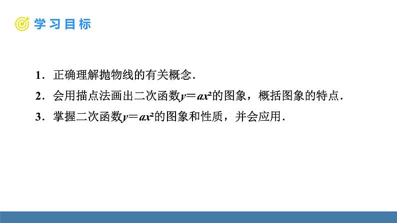 人教版九年级数学上册课件 22.1.2   二次函数y=ax²的图象和性质02