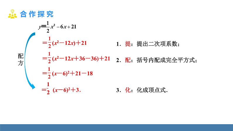 人教版九年级数学上册课件 22.1.4.1   二次函数y=ax²+bx+c的图象和性质05