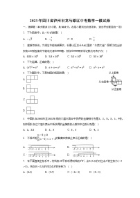 2023年四川省泸州市龙马潭区中考数学一模试卷（含解析）