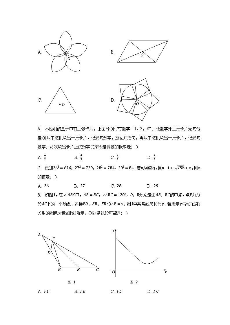 2023年北京市房山区中考数学二模试卷（含解析）第2页