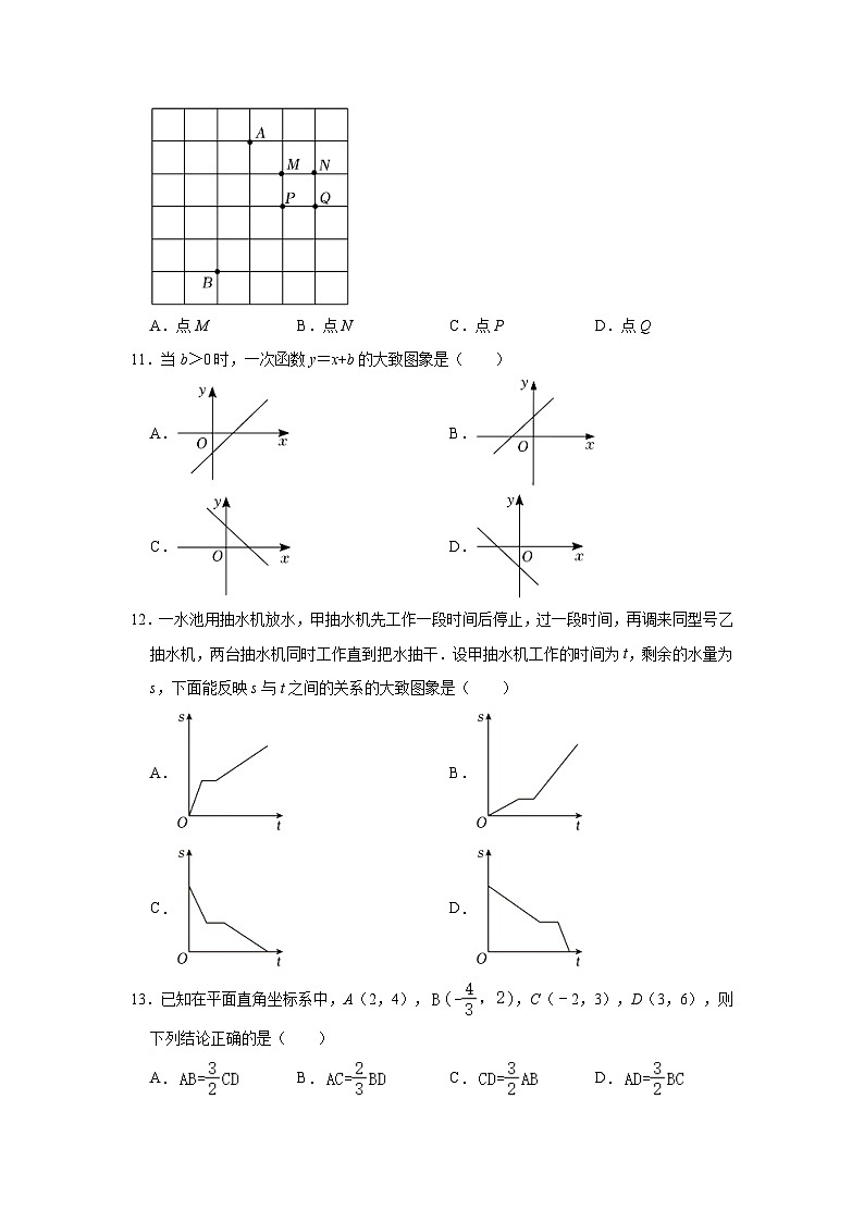 2022-2023学年河北省邢台市八年级（下）期中数学试卷（含解析）03