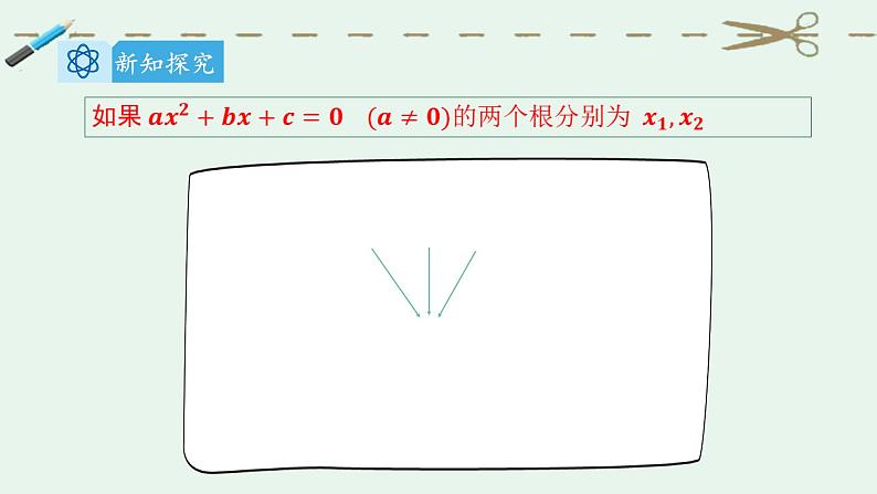 21.2.4 一元二次方程根与系数的关系课件PPT05