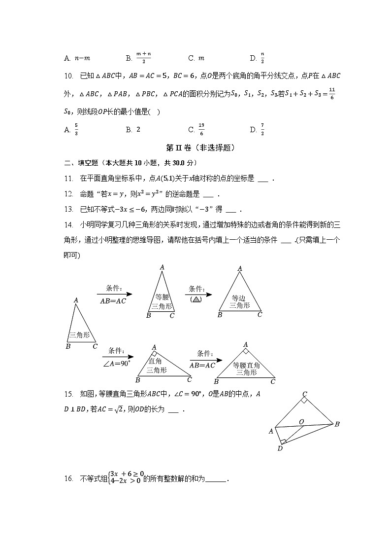2022-2023学年浙江省绍兴市嵊州市八年级（上）期末数学试卷（含解析）第3页