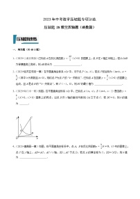 压轴题28填空压轴题（函数篇）-2023年中考数学压轴题专项训练（全国通用）