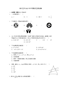 2023年广东省深圳市南山区育才三中中考数学三模试卷