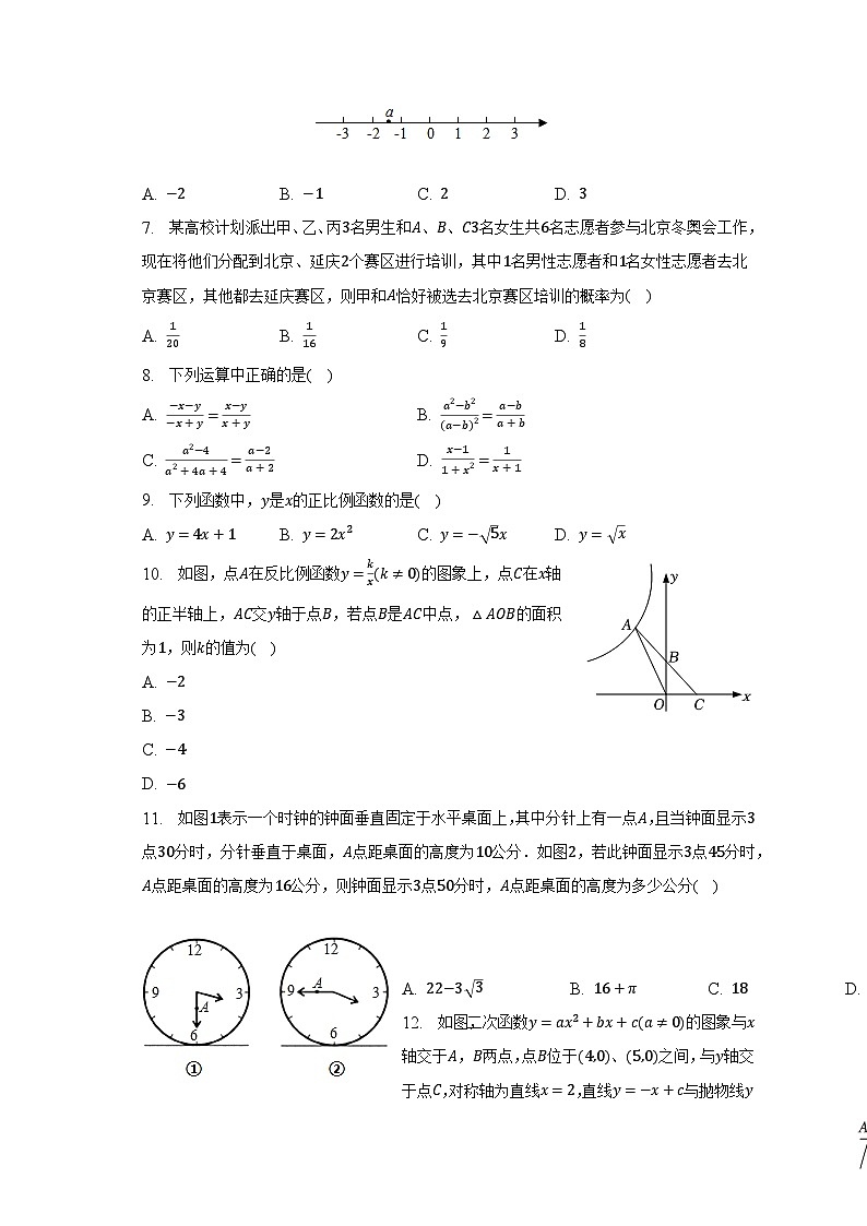2023年广东省湛江市霞山区乐群学校中考数学一模试卷（含解析）第2页
