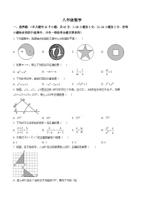 河北省保定市莲池区2021-2022学年八年级下学期期末数学试题