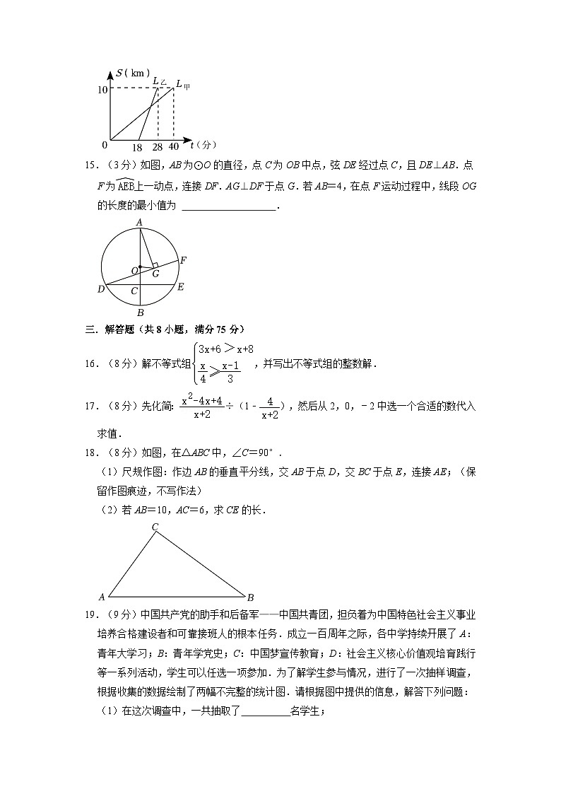 2023年广东省汕头市金平区汕樟中学中考数学一模试卷03