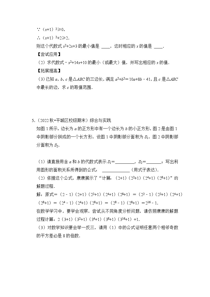 （培优特训）专项4.2 因式分解综合高分必刷-七年级数学下册《同步考点解读•专题训练》（浙教版）02