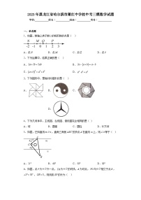 2023年黑龙江省哈尔滨市萧红中学校中考三模数学试题（含解析）