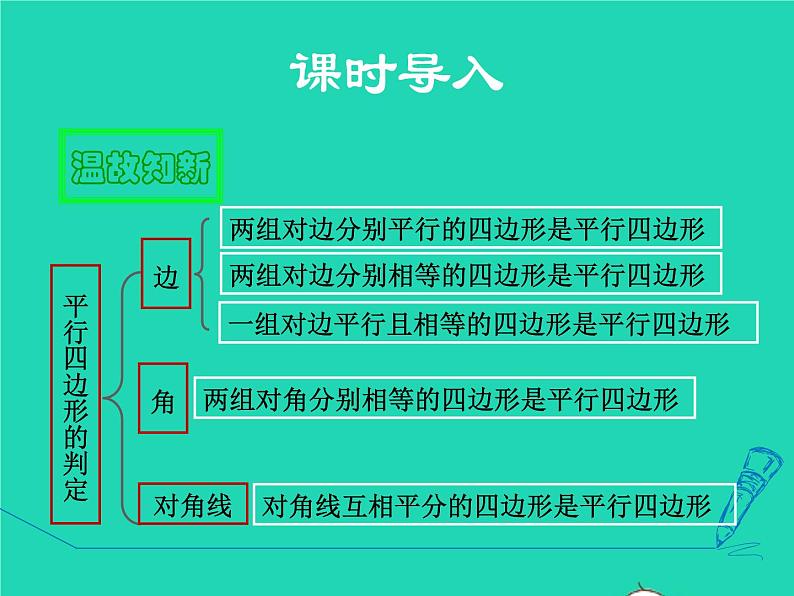 6.3 三角形的中位线 北师大版八年级数学下册授课课件第3页