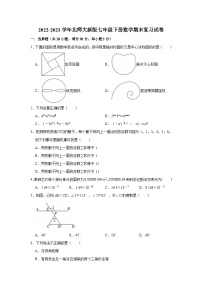 2022-2023学年北师大新版七年级下册数学期末复习试卷2(含解析)