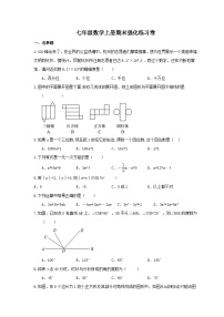 七年级数学上期末试卷-8