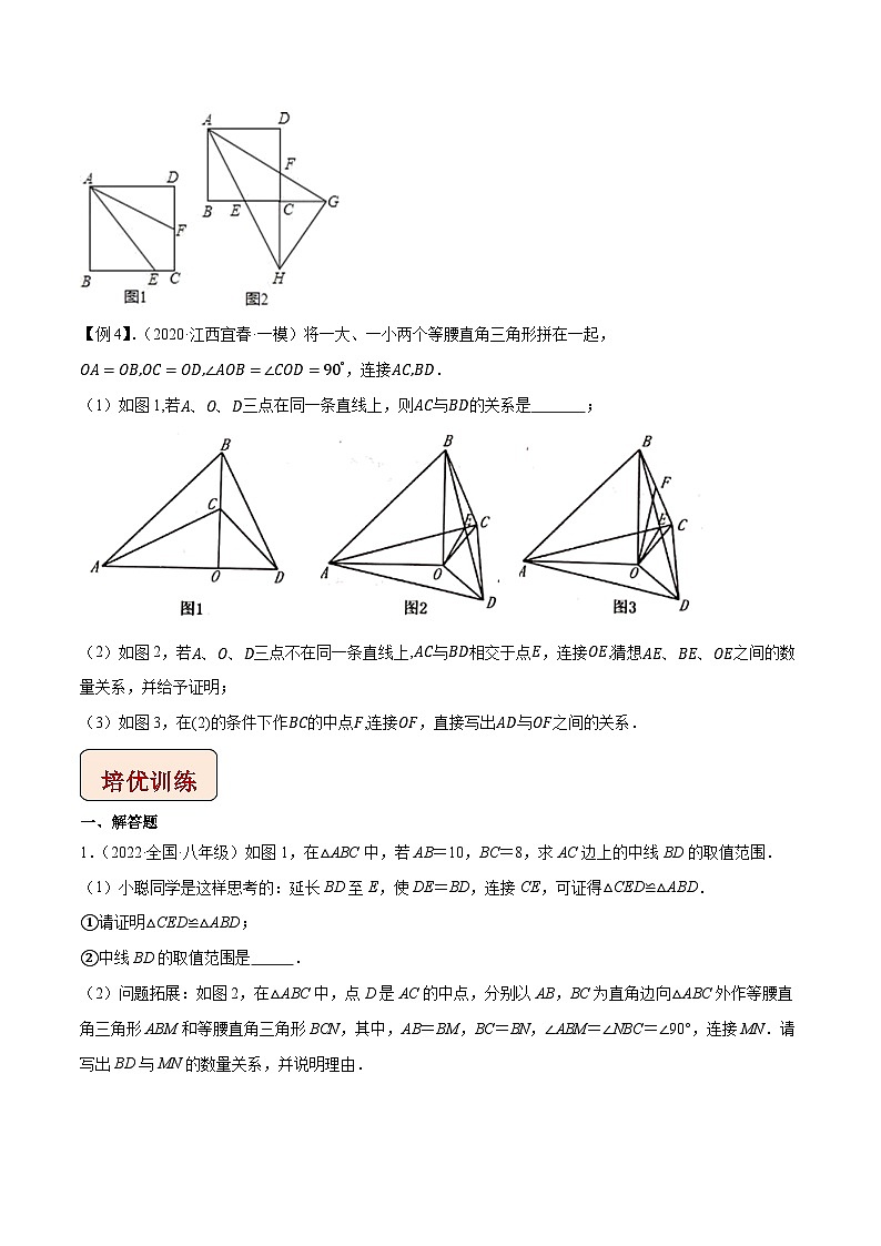 专题5倍长中线模型-中考数学压轴大题之经典模型培优案（全国通用）（原卷版）第3页
