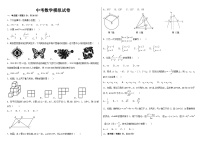 中考数学模拟试卷