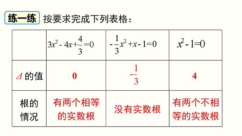 21.2.2 公式法 人教版数学九年级上册课件08