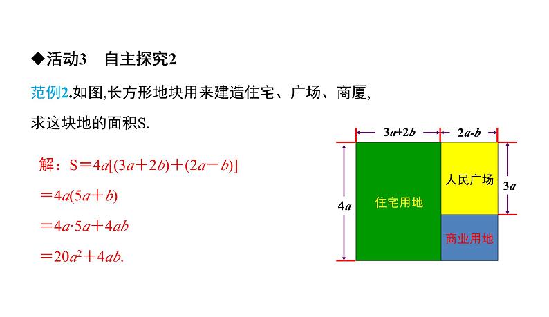 初中数学北师版七年级下册教学课件 第1章  整式的乘除 6课题　单项式乘以多项式第8页