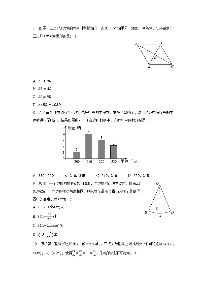 2023年河南省郑州市郑东新区外国语学校中考数学二模试卷（含解析）第2页