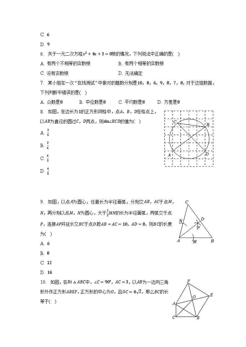 2023年广东省汕头市潮南区陈店镇中考数学三模试卷（含解析）02