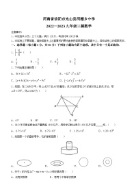 2023年河南省信阳市光山县光山县河棚乡中学三模数学试题（含答案）