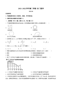 江苏省苏州市苏州高新区实验初级中学2021-2022学年八年级下学期期末数学试题