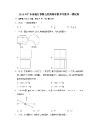 2023年广东省湛江市霞山区滨海学校中考数学一模试卷