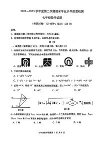 山东省青岛市市南区2022—2023学年七年级下学期期末数学试卷