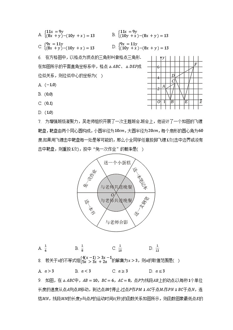 2023年四川省遂宁市中考数学试卷（含解析）02