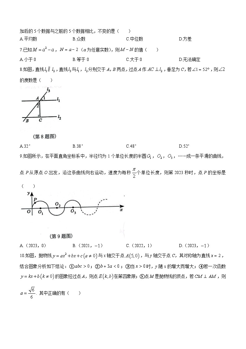 2023年黑龙江省大庆市杜尔伯特蒙古族自治县中考二模数学试题02