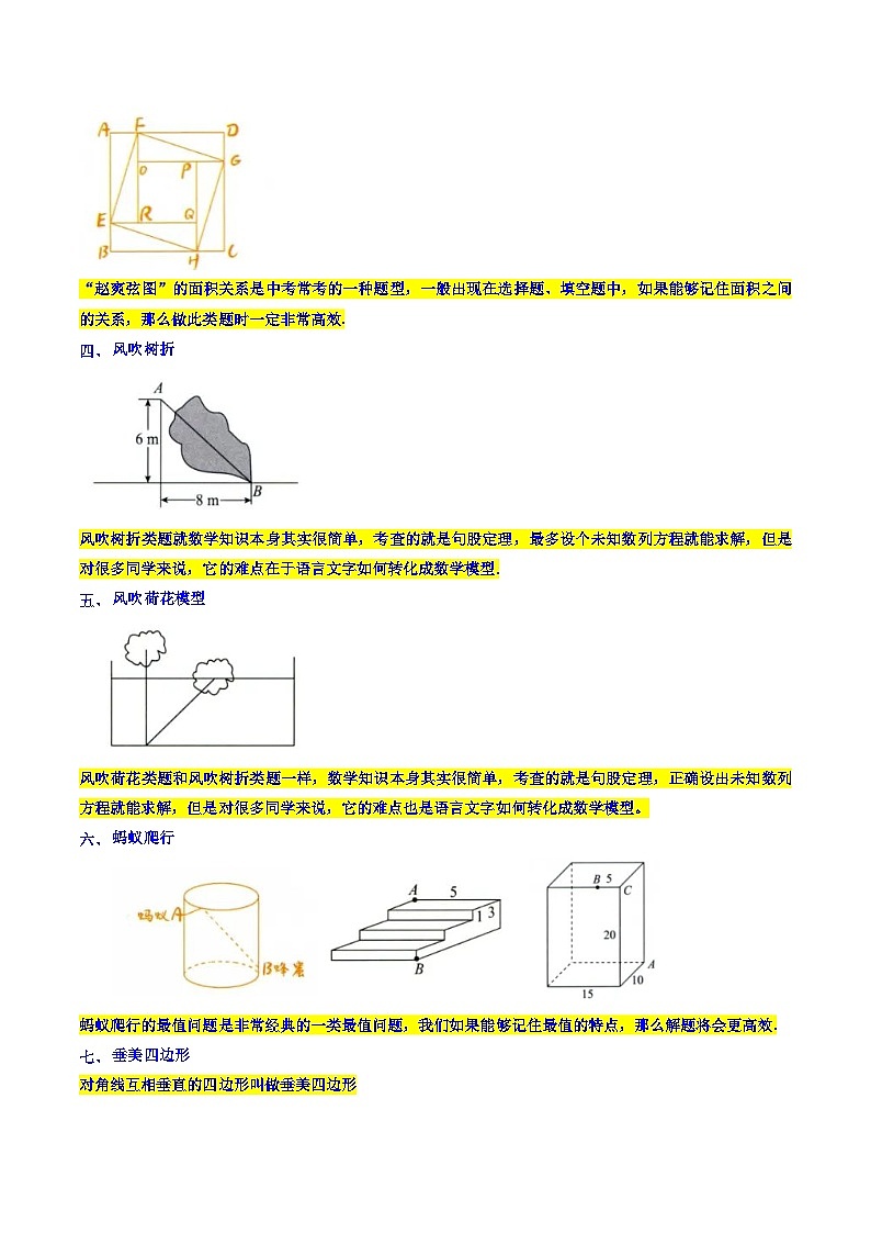 专题06勾股定理七大模型-2022-2023学年八年级数学下学期期末考点大串讲（北师大版）02