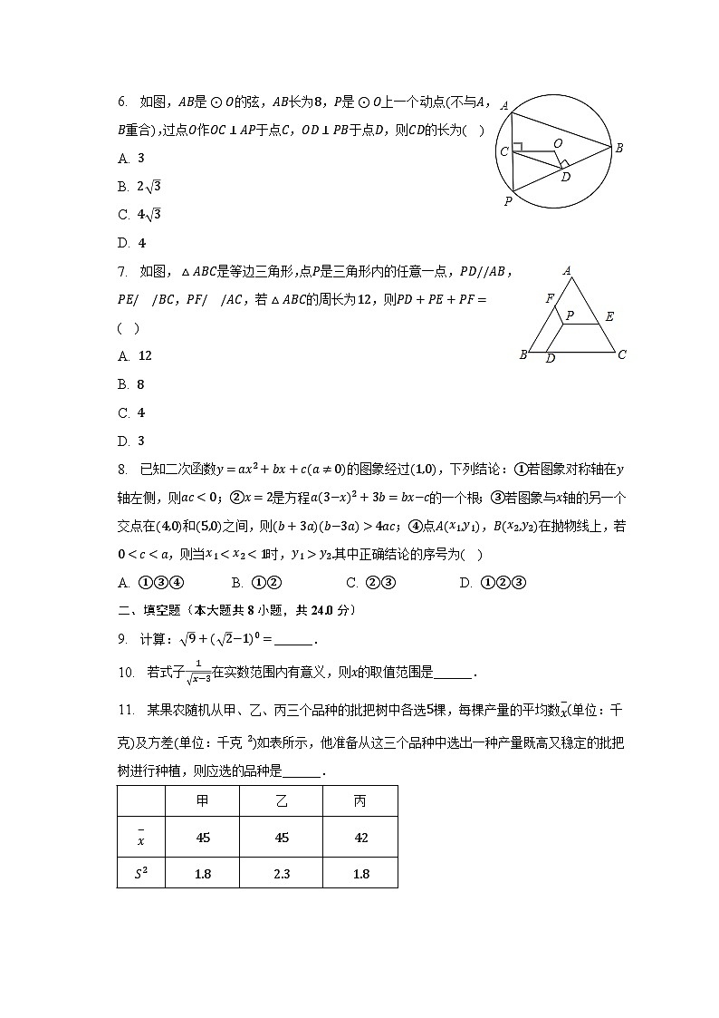 2023年湖北省黄冈市团风县中考数学适应性试卷（5月份）-普通用卷第2页