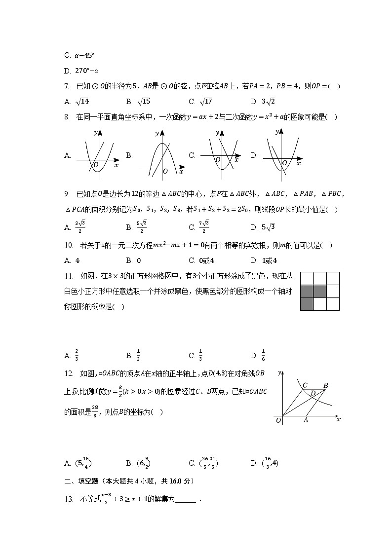 2023年山东省临沂市兰陵县中考数学二模试卷-普通用卷第2页