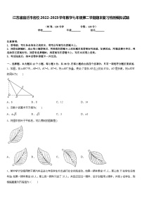 江苏省宿迁市名校2022-2023学年七年级数学下学期期末复习检测模拟试题（含答案）