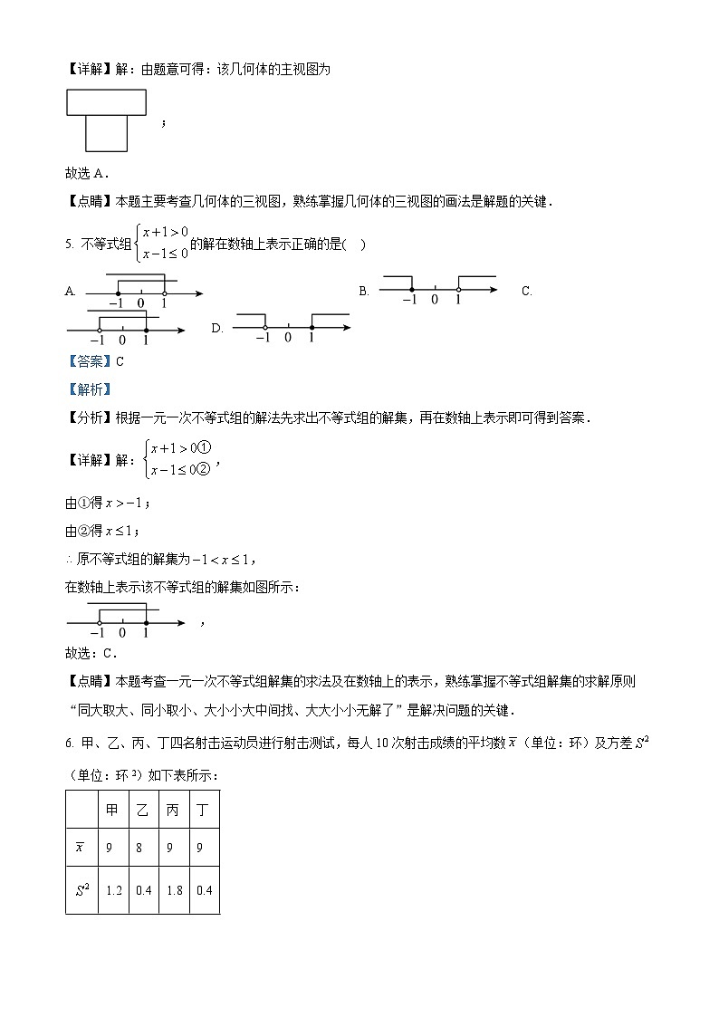 2023年浙江省宁波市中考数学真题（解析版）03