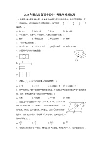 2023年湖北省黄石十五中中考数学模拟试卷（含解析）