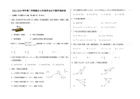 山东省聊城市东阿县第三中学等四校联考2022-2023学年下学期七年级期末数学调研卷（含答案）