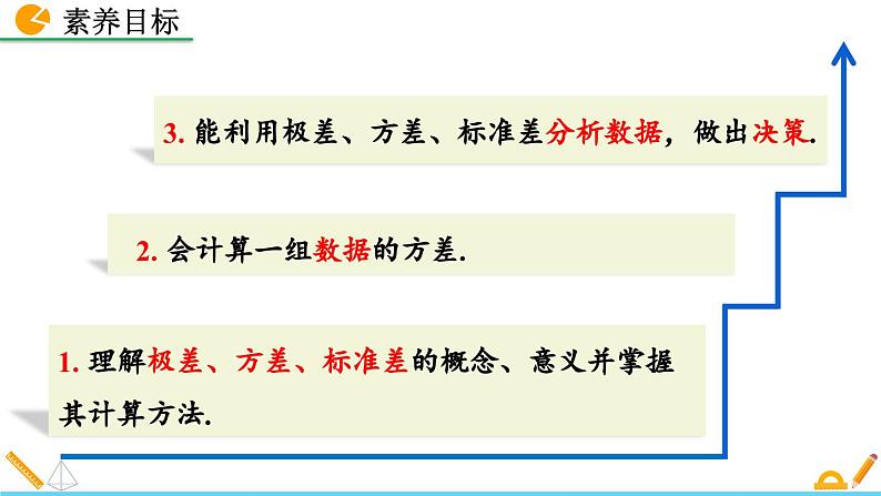 初中数学北师大版八年级上册教学课件6-4 数据的离散程度（第1课时）04