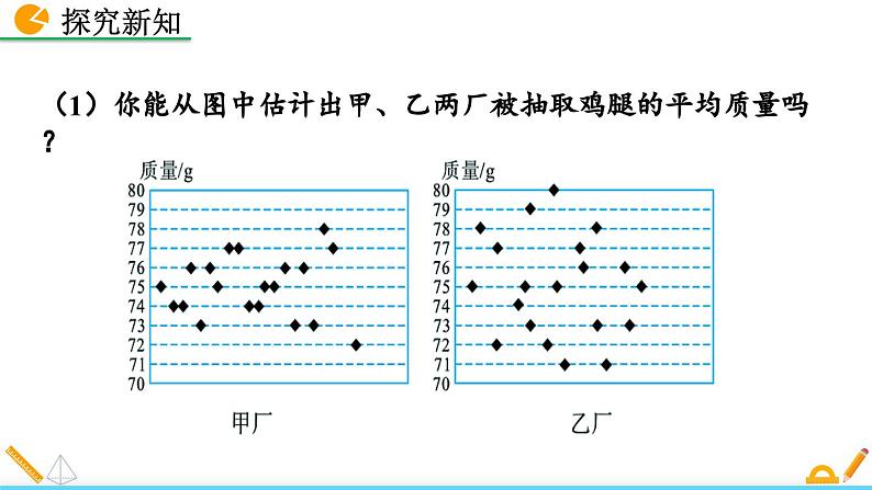 初中数学北师大版八年级上册教学课件6-4 数据的离散程度（第1课时）07