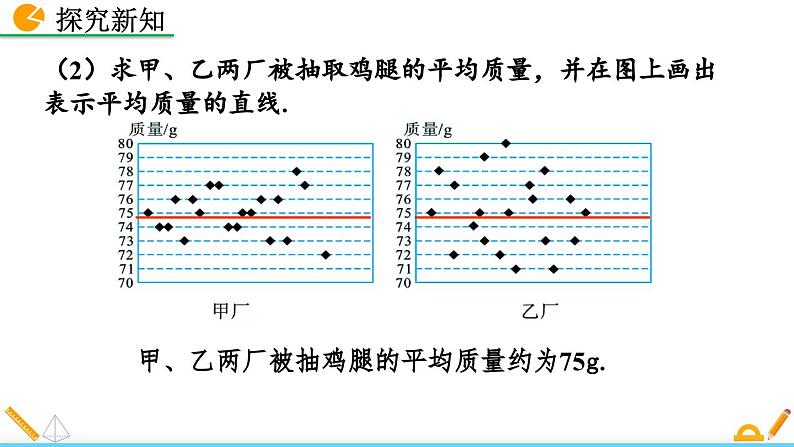 初中数学北师大版八年级上册教学课件6-4 数据的离散程度（第1课时）08