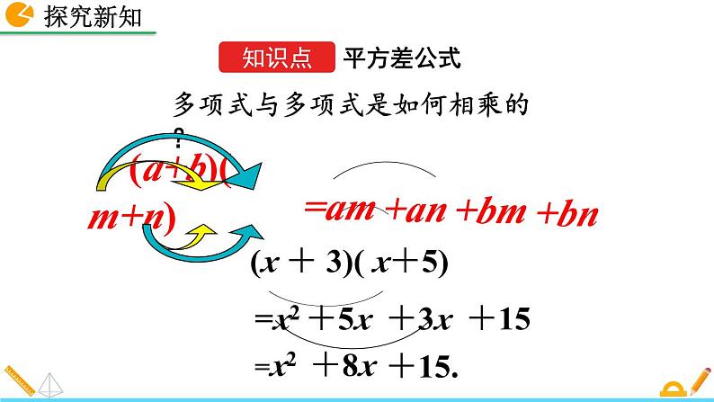 初中数学人教版八年级上册教学课件14-2-1 平方差公式第4页