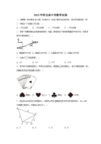 2023年河北省中考数学试卷（含解析）