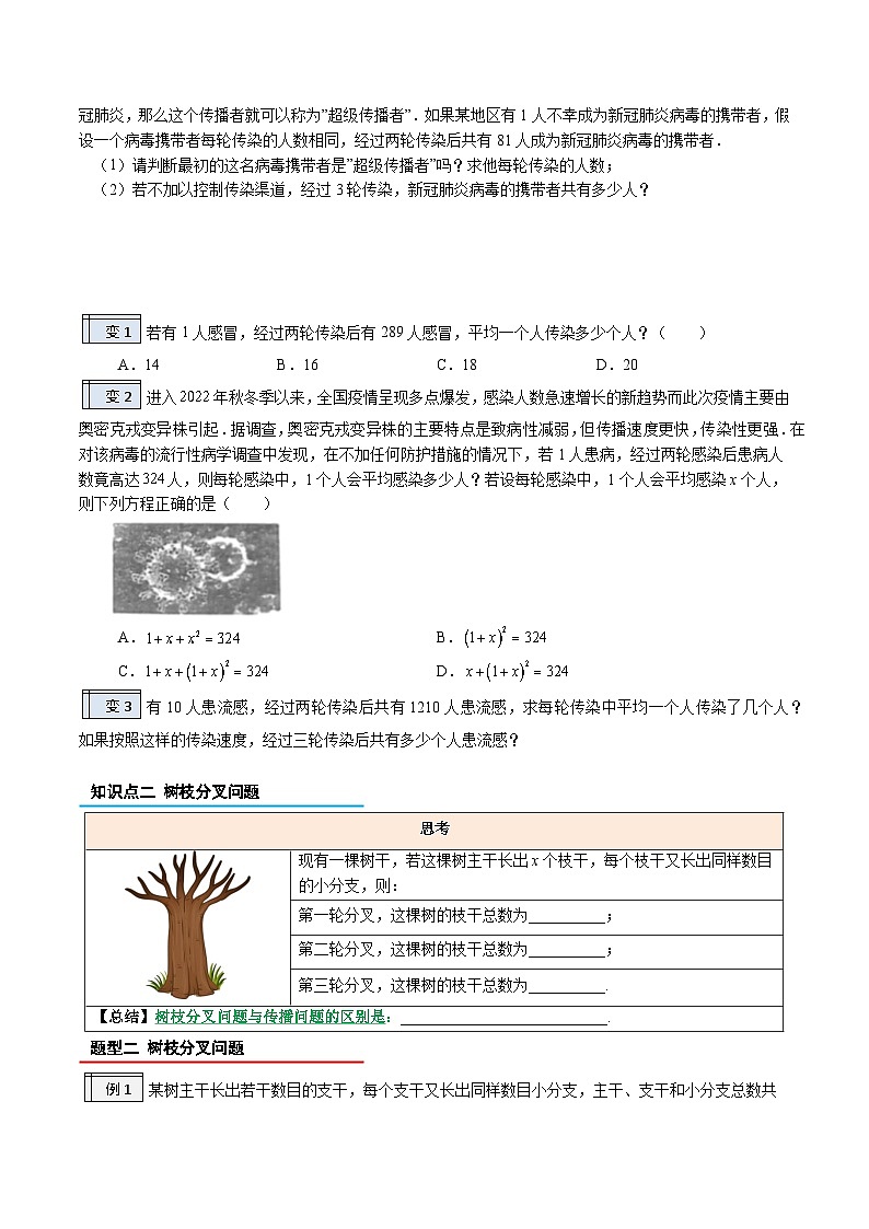 1.6-一元二次方程的应用（1）（原卷版）-2023年升初三人教版暑假衔接教材第2页