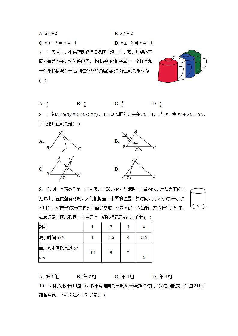 2023年河南省洛阳市栾川县中考数学二模试卷（含答案）第2页