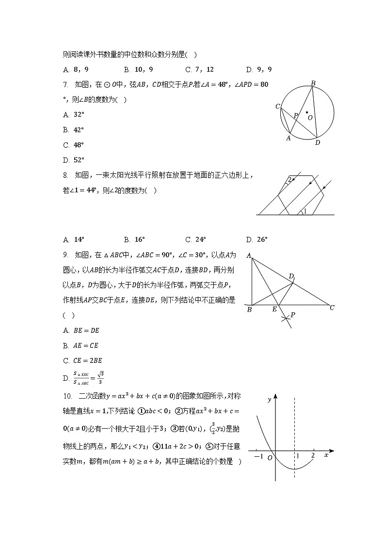 2023年山东省枣庄市中考数学试卷（含解析）02