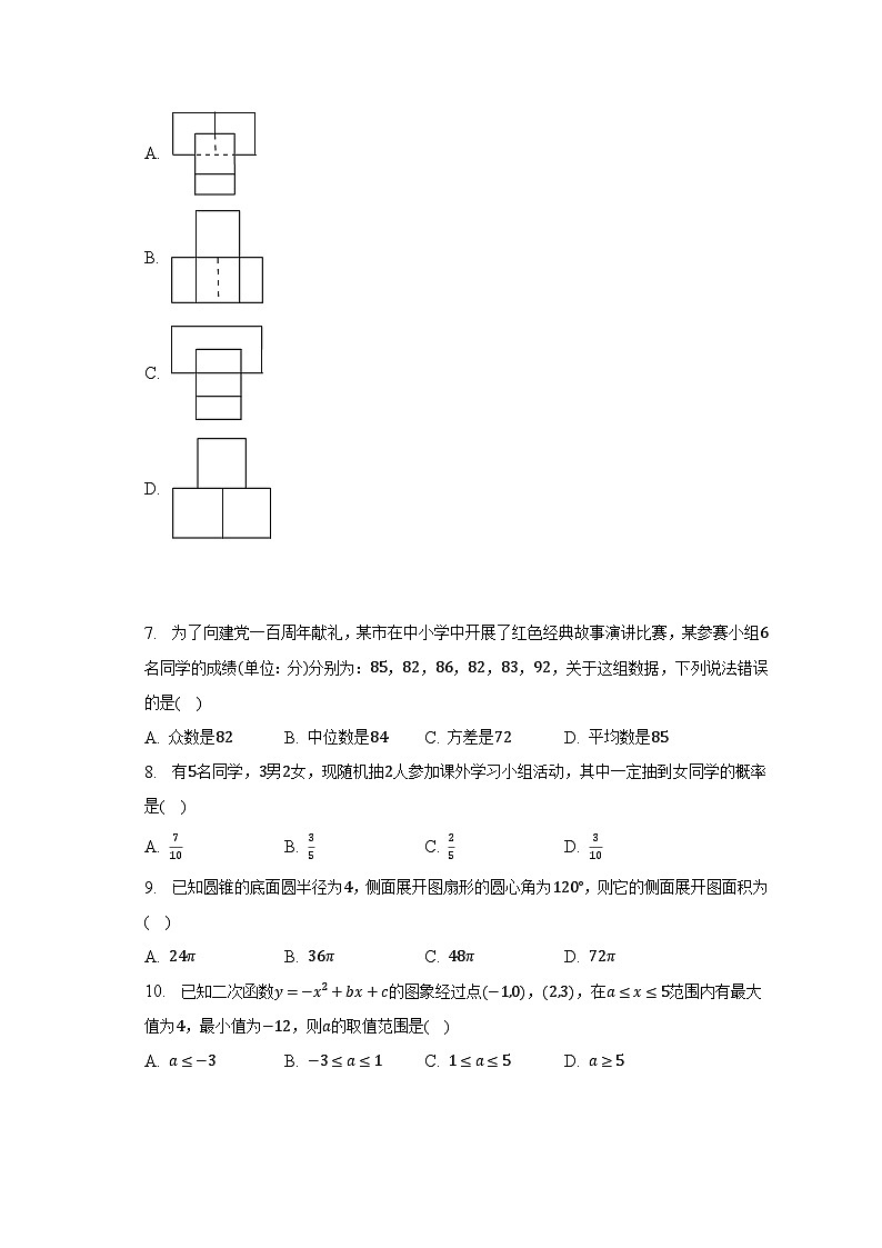 2023年山东省临沂市河东区中考数学二模试卷（含解析）第2页
