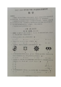 四川省成都市邛崃、大邑、崇州、蒲江县2022-2023学年八年级下学期期末联考数学试题