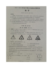 四川省成都市邛崃、大邑、崇州、蒲江县2022-2023学年七年级下学期期末联考数学试题