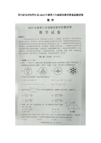 四川省达州市开江县2022-2023学年八年级下学期期末教学质量监测数学试题