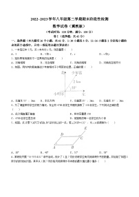 河北省邯郸市馆陶县实验中学、馆陶县魏僧寨中学2022-2023学年八年级下学期期末数学试题（含答案）